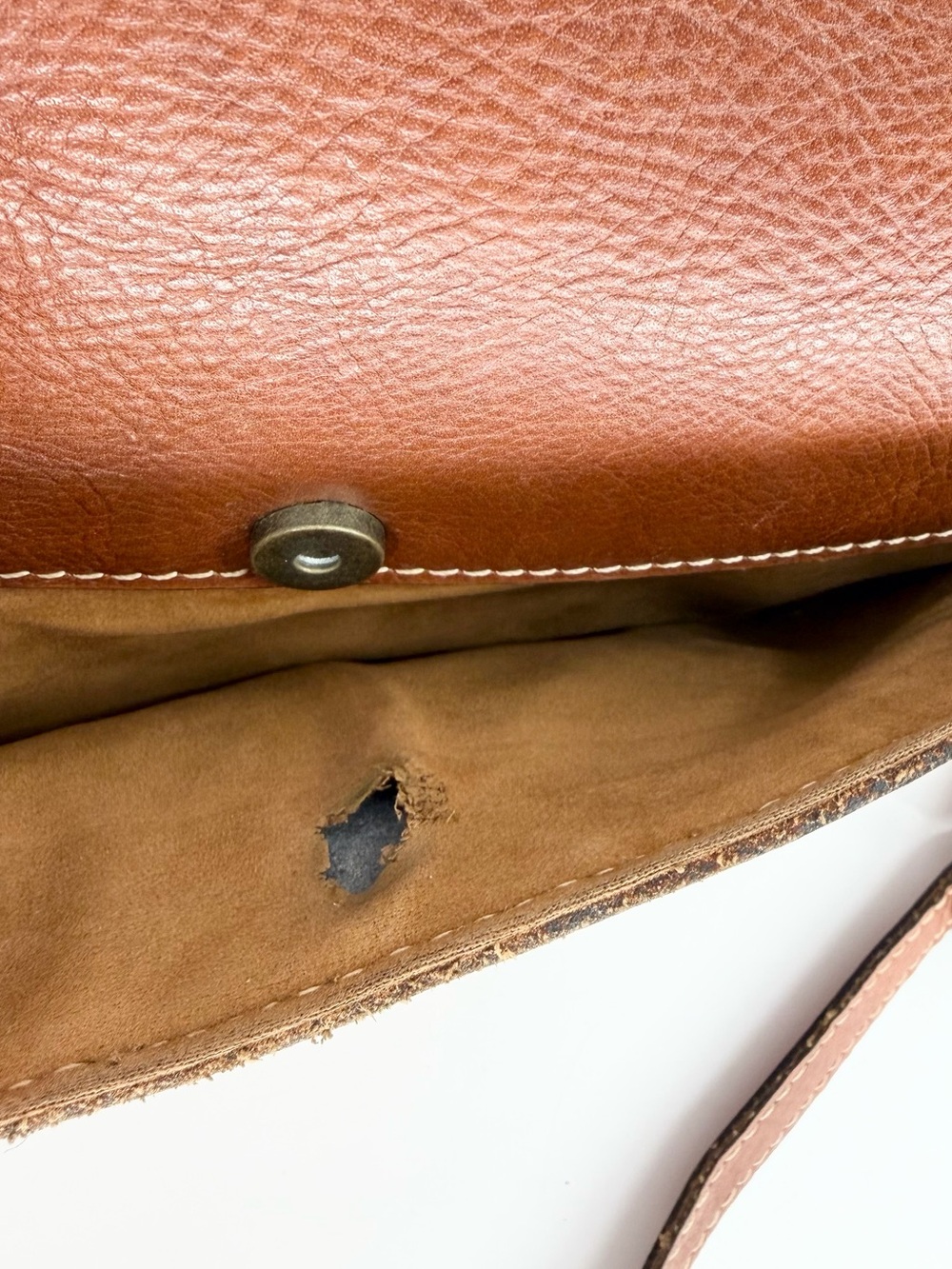 Patricia Nash Cutout Tooled Leather Crossbody Bag-Imperial Limited-Florence - Picture 13 of 13